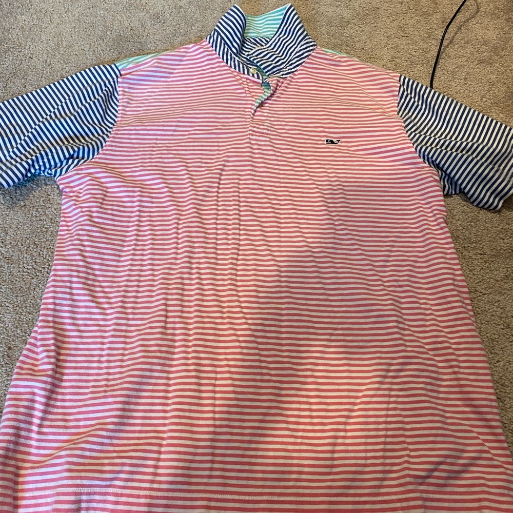 Vineyard Vines “Party Shirt” Multi Colored Polo